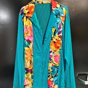 Vibrant Multicolor Women's Top